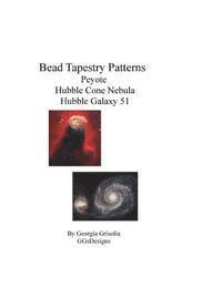 bokomslag Bead Tapestry Patterns Peyote Hubble Cone Nebula Hubble Galaxy 51