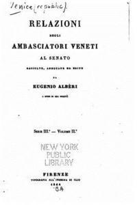 bokomslag Relazioni degli ambasciatori veneti al Senato
