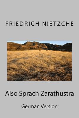 Also Sprach Zarathustra: German Version 1