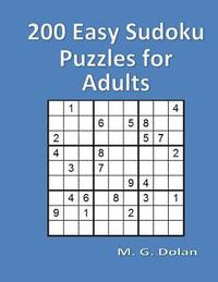 bokomslag 200 Easy Sudoku Puzzles for Adults