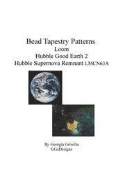 bokomslag Bead Tapestry Patterns Loom Hubble Good Earth 2 Hubble Supernova Remnant LMCN63A