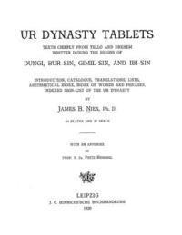 bokomslag Ur Dynasty Tablets