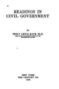 bokomslag Readings in Civil Government