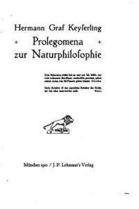 bokomslag Prolegomena zur Naturphilosophie