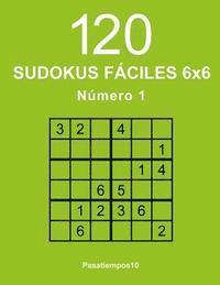 bokomslag 120 Sudokus fáciles 6x6 - N. 1