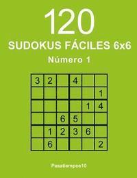 120 Sudokus fáciles 6x6 - N. 1 1