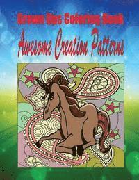 Grown Ups Coloring Book Awesome Creation Patterns 1