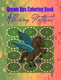 Grown Ups Coloring Book Alluring Patterns 1