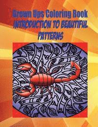 Grown Ups Coloring Book Introduction To Beautiful Patterns 1