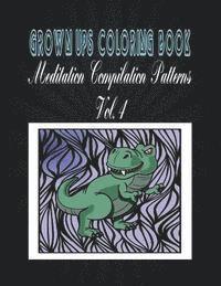 Grown Ups Coloring Book Meditation Compilation Patterns Vol. 4 1