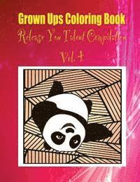 Ashley Barnett - Grown Ups Coloring Book Release You Talent Compilation Vol. 4 Mandalas, Häftad