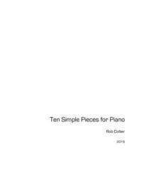 bokomslag Ten Simple Pieces for Piano