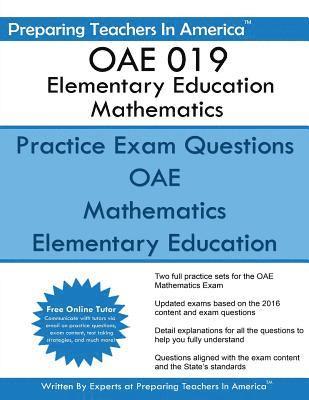 bokomslag OAE 019 Elementary Education Mathematics: Ohio Assessments for Educators