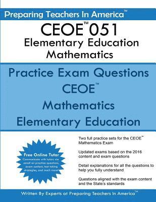 CEOE Elementary Education 051 Mathematics: Certification Examinations for Oklahoma Education 1
