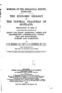 bokomslag The Economic Geology of the Central Coalfield of Scotland