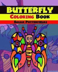 bokomslag Butterfly Coloring Book