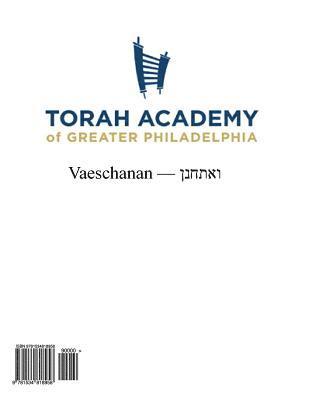 Rabbi N. Eisemann - Vaeschanan Workbook, Häftad