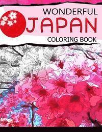 Wonderful Japan Coloring Book: A cities coloring book for adults 1