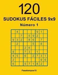 bokomslag 120 Sudokus fáciles 9x9 - N. 1