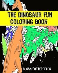 Susan Potterfields - The Dinosaur Fun Coloring Book, Häftad