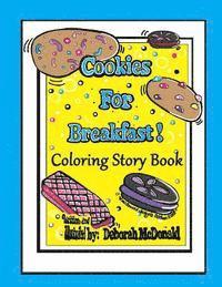bokomslag Cookies For Breakfast Coloring Story Book