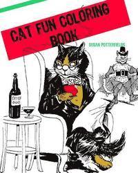Susan Potterfields - Cat Fun Coloring Book, Häftad