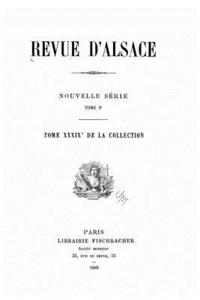 bokomslag Revue d'Alsace - Tome XXXIX
