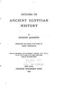 bokomslag Outlines of ancient Egyptian history