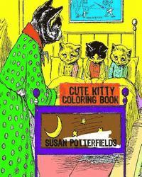 Susan Potterfields - Cute Kitty Coloring Book, Häftad