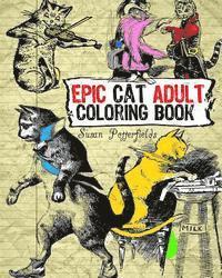 bokomslag Epic Cat Adult Coloring Book