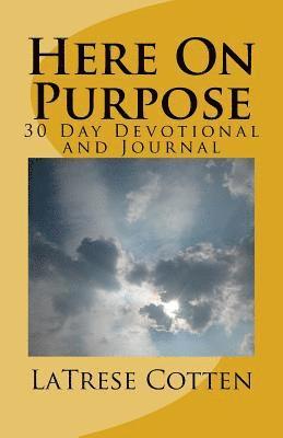 bokomslag Here On Purpose: A 30 Day Devotional