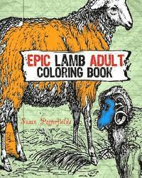 bokomslag Epic Lamb Adult Coloring Book