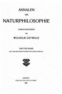bokomslag Annalen der Naturphilosophie