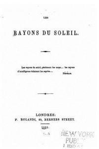 Les Rayons du soleil 1