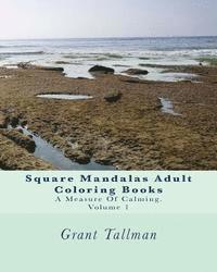 bokomslag Square Mandalas Adult Coloring Books: A Measure Of Calming