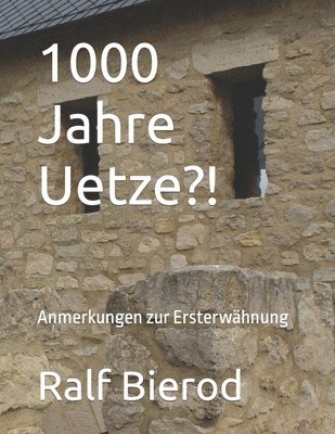 bokomslag 1000 Jahre Uetze?!