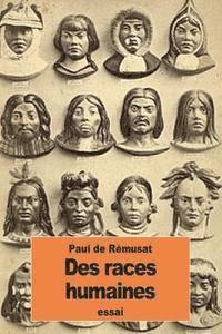 bokomslag Des races humaines