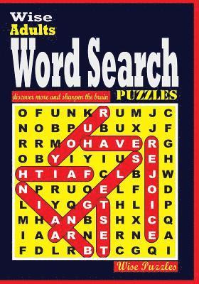 bokomslag Wise Adults Word Search Puzzles