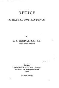 bokomslag Optics, a Manual for Students