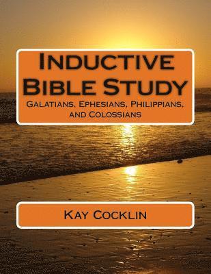 bokomslag Inductive Bible Study on Galatians, Ephesians, Philippians and Colossians