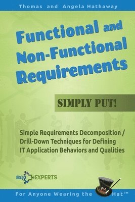 bokomslag Functional and Non-Functional Requirements Simply Put!