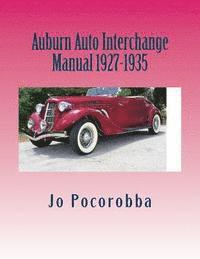 bokomslag Auburn Auto Interchange Manual 1927-1935