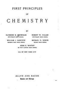 First Principles of Chemistry 1