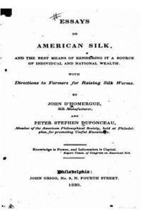 bokomslag Essays on American Silk, and the Best Means of Rendering It a Source Of Individual and National Health