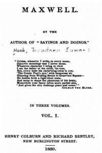 Theodore Edward Hook - Maxwell, Häftad