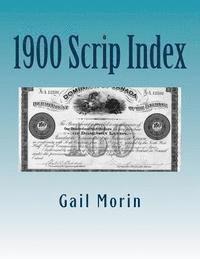 bokomslag 1900 Scrip Index