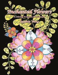 bokomslag Enchanted Flowers - A coloring book with floral designs