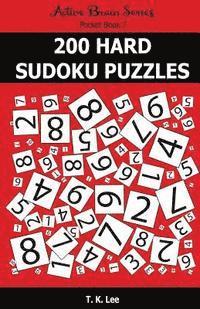 bokomslag 200 Hard Sudoku Puzzles: Active Brain Series Pocket Book