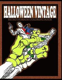bokomslag Halloween Vintage: Retro Horror Coloring Book