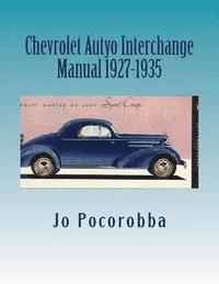 bokomslag Chevrolet Auto Interchange Manual 1927-1935